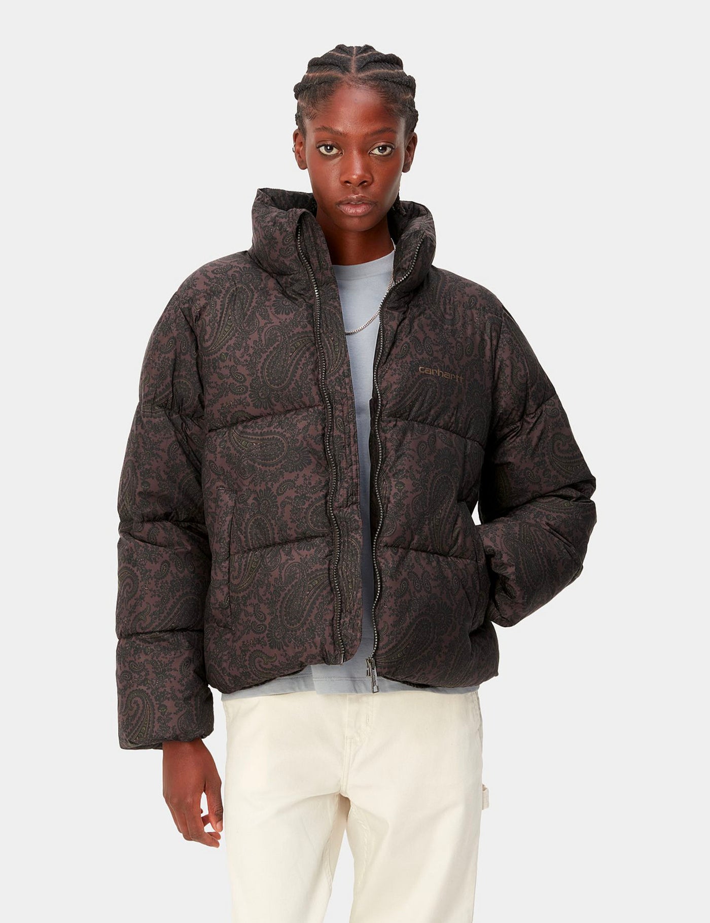 Carhartt WIP F ジップアップロングスリーブジャケット 15800 Carhartt WIP FW24 ジップアップロングスリーブジャケット