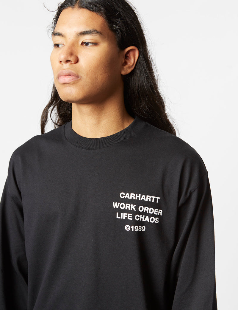 Carhartt-WIP Reverse Hammer T-Shirt (Organic) - Black