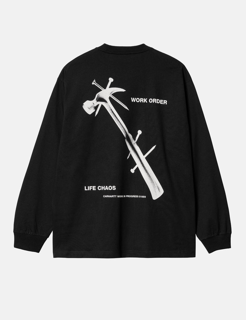 Carhartt-WIP Reverse Hammer T-Shirt (Organic) - Black