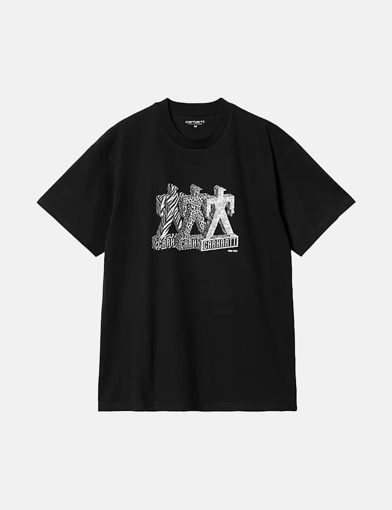 Carhartt-WIP Built T-Shirt (Loose) - Black