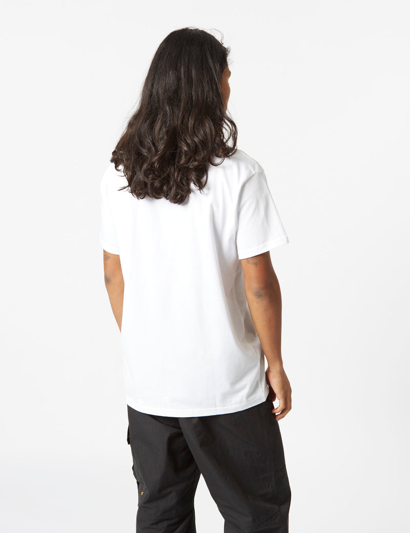 Carhartt-WIP Spin Script T-Shirt (Loose) - White