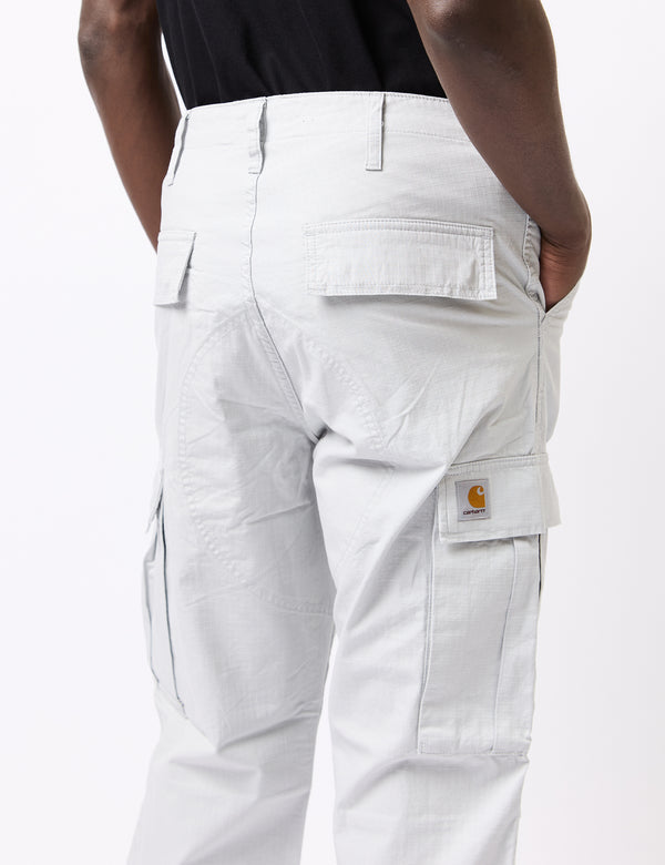 Carhartt-WIP Regular Cargo Pant - Sonic Silver Grey Rinsed