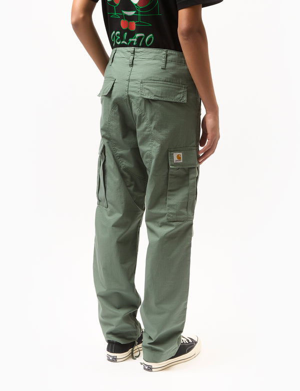 Carhartt WIP Regular Cargo Pant - Duck Green Rinsed