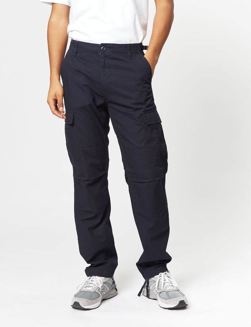 Carhartt-WIP Aviation Cargo Pant (Slim) - Dark Navy Blue