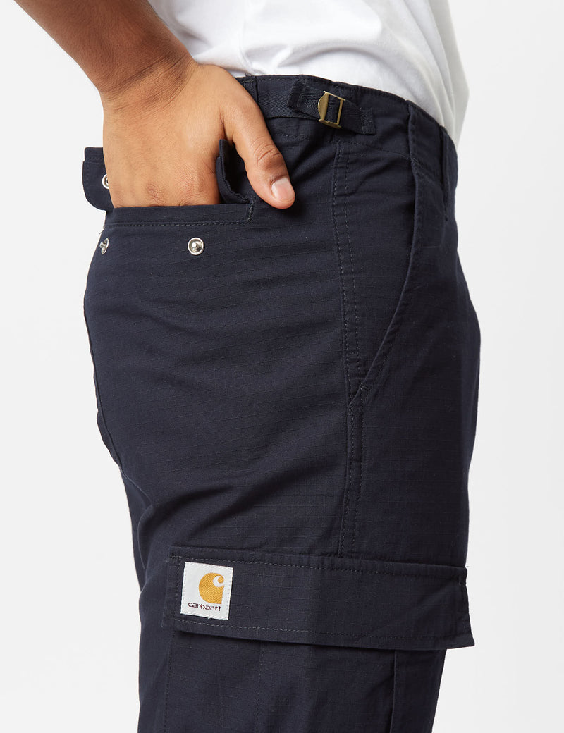 Carhartt-WIP Aviation Cargo Pant (Slim) - Dark Navy Blue