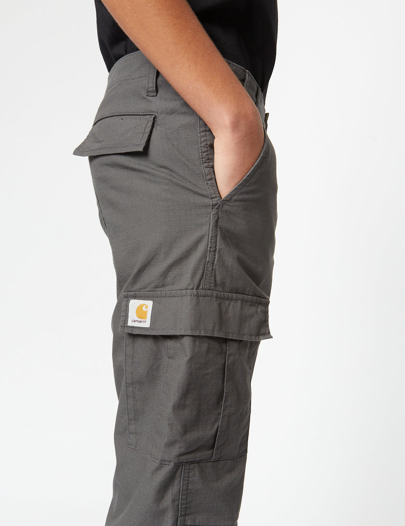 Carhartt-WIP Aviation Cargo Pant (Slim) - Blacksmith Grey