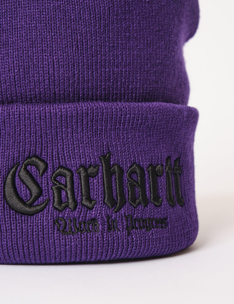 Carhartt-WIP Onyx Beanie Hat - Tyrian Blue