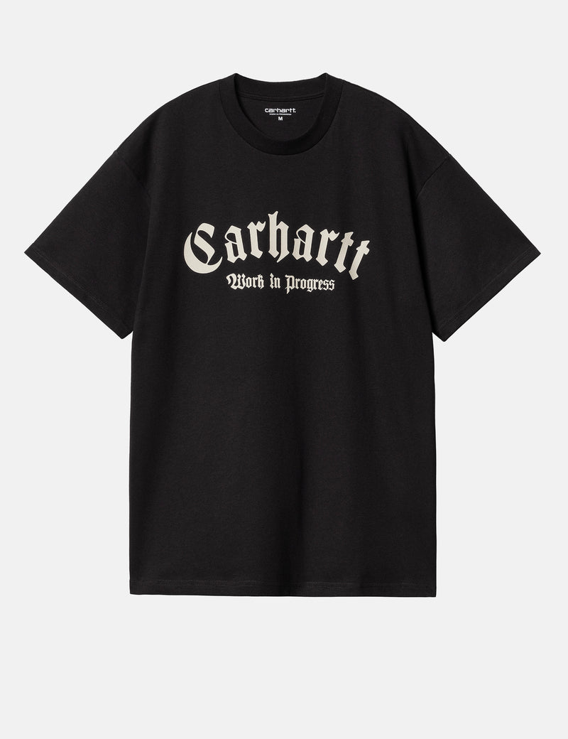 Carhartt-WIP Onyx T-Shirt (Organic Cotton) - Black/Wax