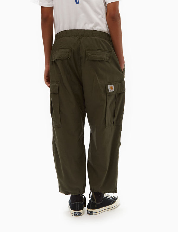 Carhartt-WIP Jet Cargo Pant - Cypress Green Rinsed