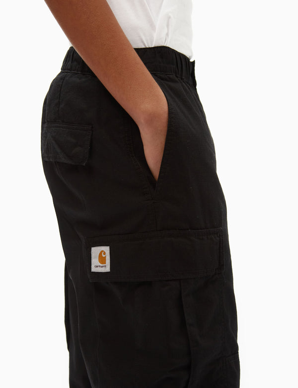 Carhartt-WIP Jet Cargo Pant - Black Rinsed