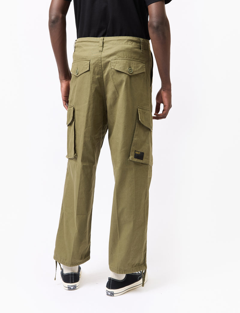 Carhartt-WIP Unity Pant - Dundee Green Heavy Enzyme Wash