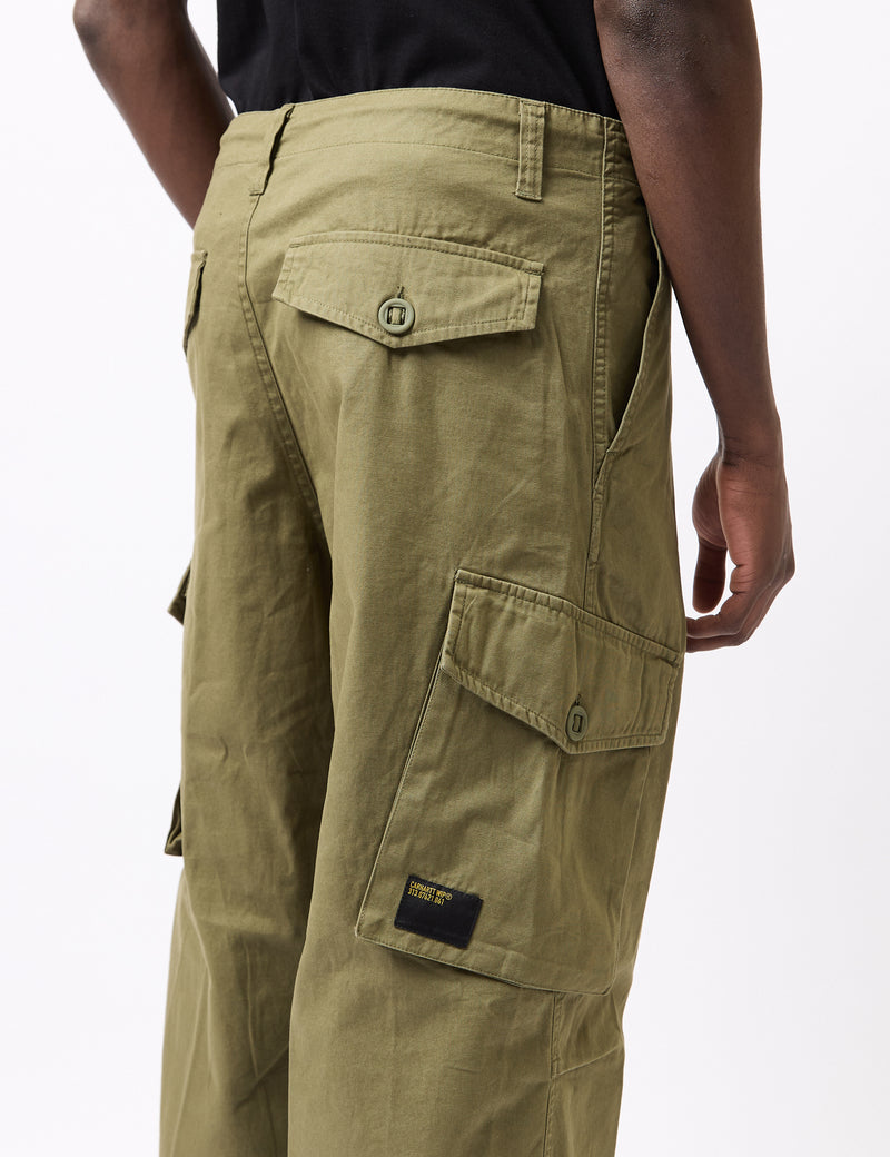 Carhartt-WIP Unity Pant - Dundee Green Heavy Enzyme Wash