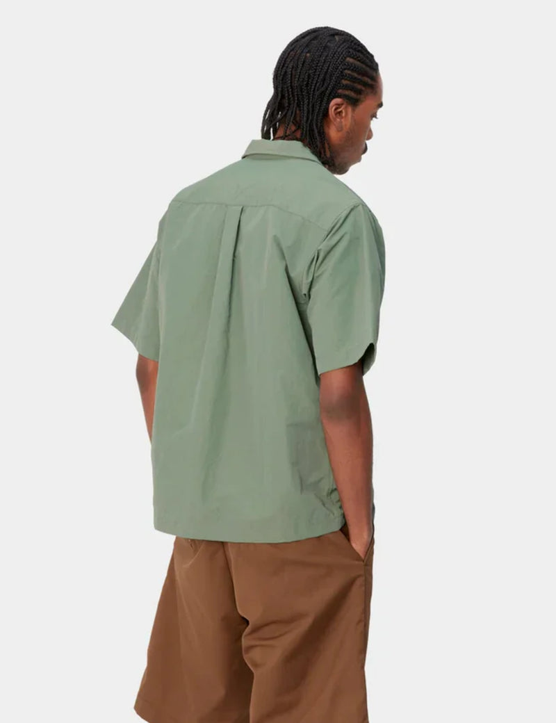 Carhartt-WIP Short Sleeve Evers Shirt - Park Green