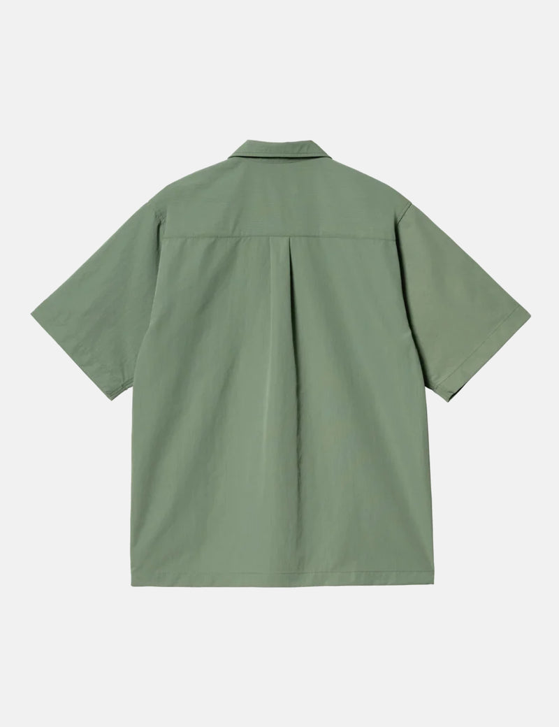 Carhartt-WIP Short Sleeve Evers Shirt - Park Green