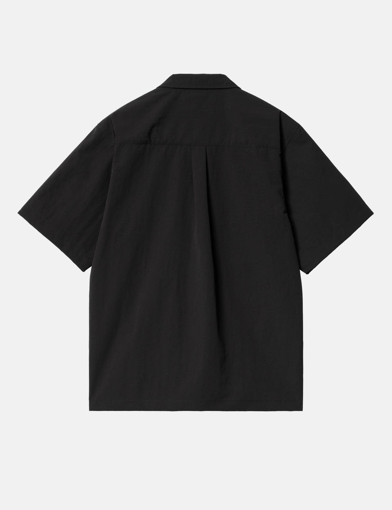 Carhartt-WIP Short Sleeve Evers Shirt - Black