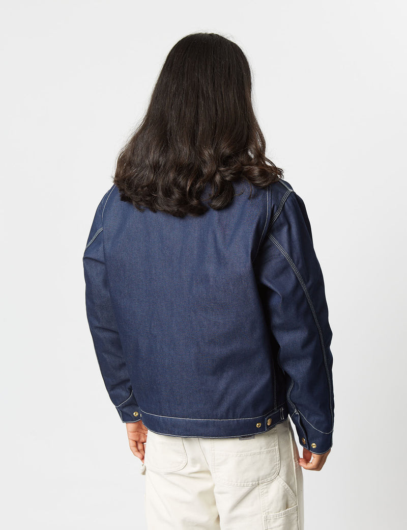 Carhartt WIP OG Detroit Jacket (Norco Denim) - Blue