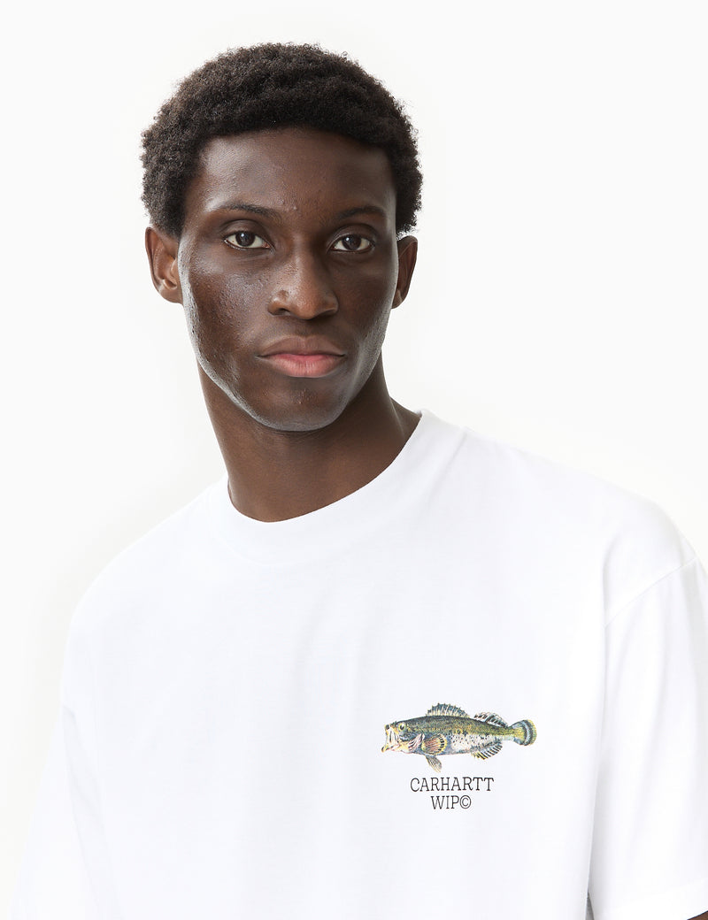 Carhartt-WIP Fish T-Shirt (Loose) - White