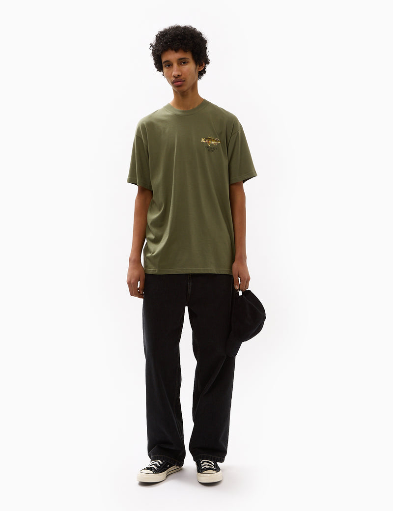 Carhartt-WIP Fish T-Shirt (Loose) - Dollar Green