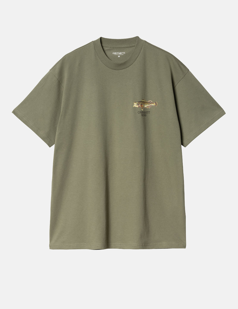 Carhartt-WIP Fish T-Shirt (Loose) - Dollar Green