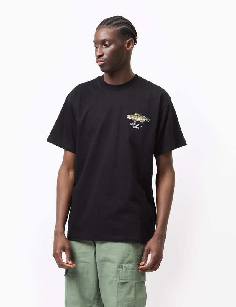 Carhartt-WIP Fish T-Shirt (Loose) - Black