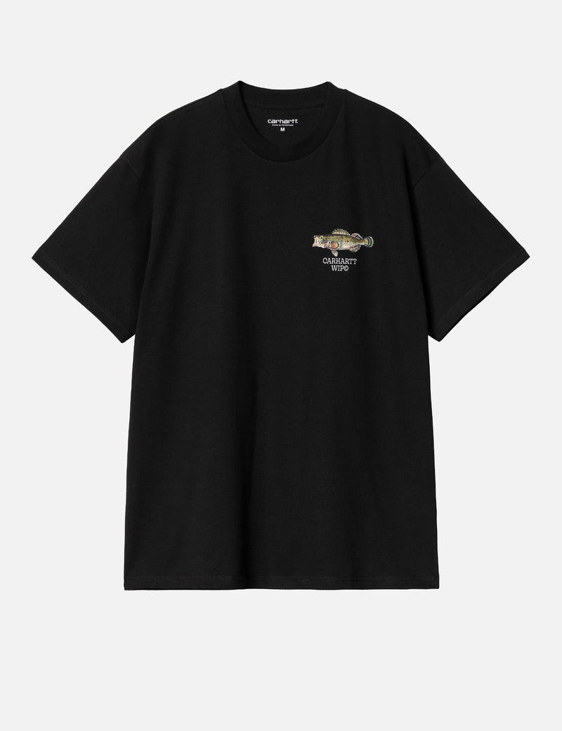 Carhartt-WIP Fish T-Shirt (Loose) - Black
