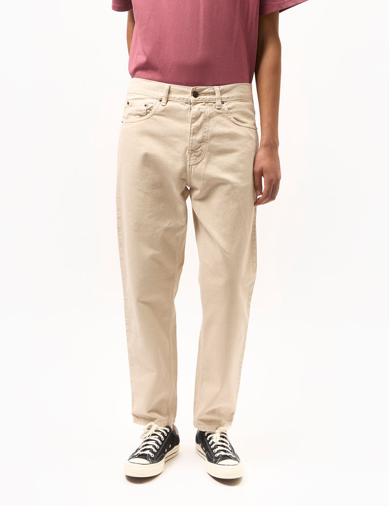 Carhartt-WIP Newel Pant (Relaxed) - Tonic Beige Stone Dyed