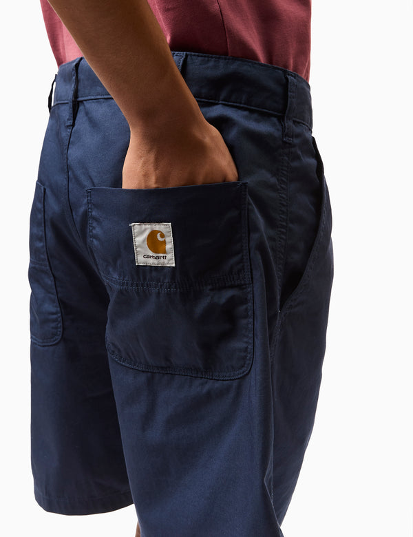 Carhartt-WIP Albert Short - Blue Rinsed