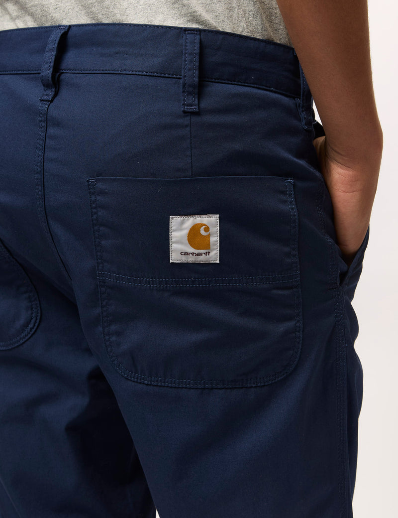 Carhartt-WIP Abbott Pant - Blue Rinsed