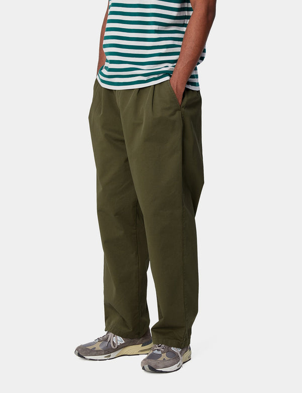 Carhartt-WIP Marv Pant - Dundee Green Stone Washed