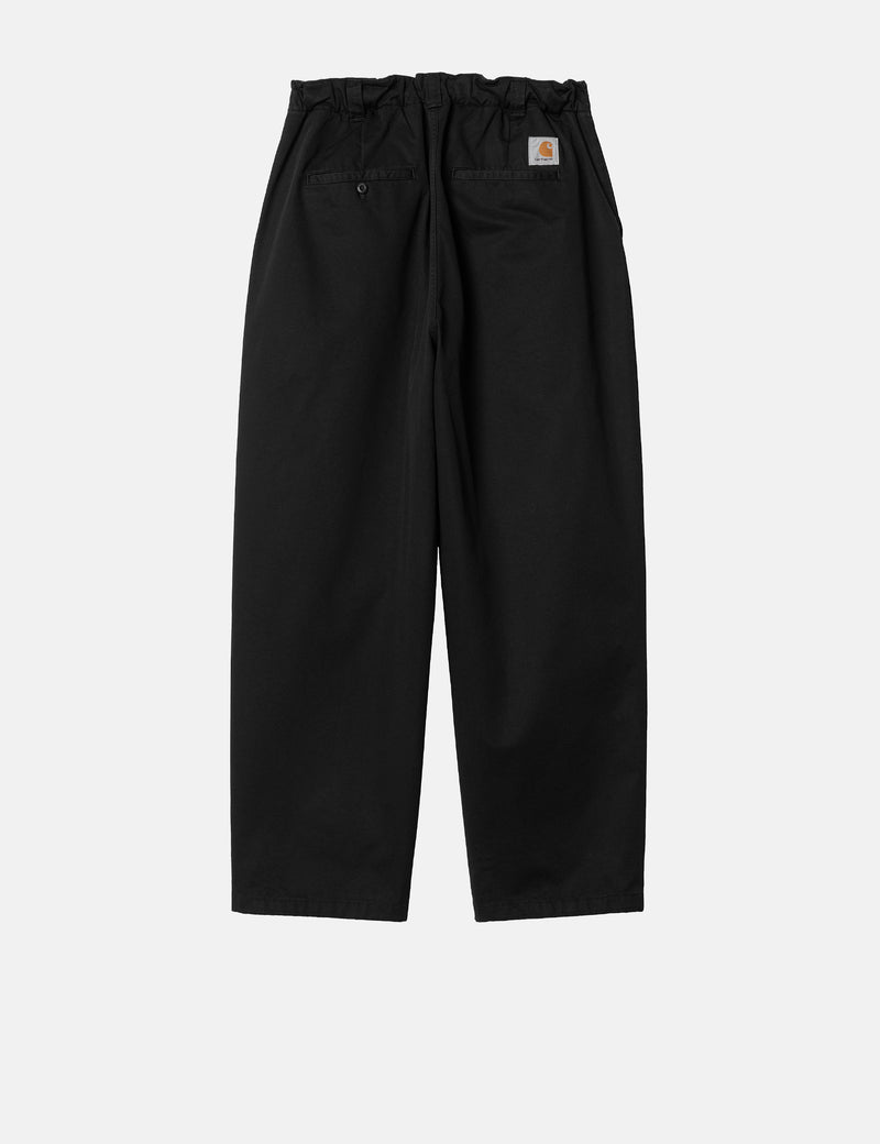 Carhartt-WIP Marv Pant - Black Stone Washed