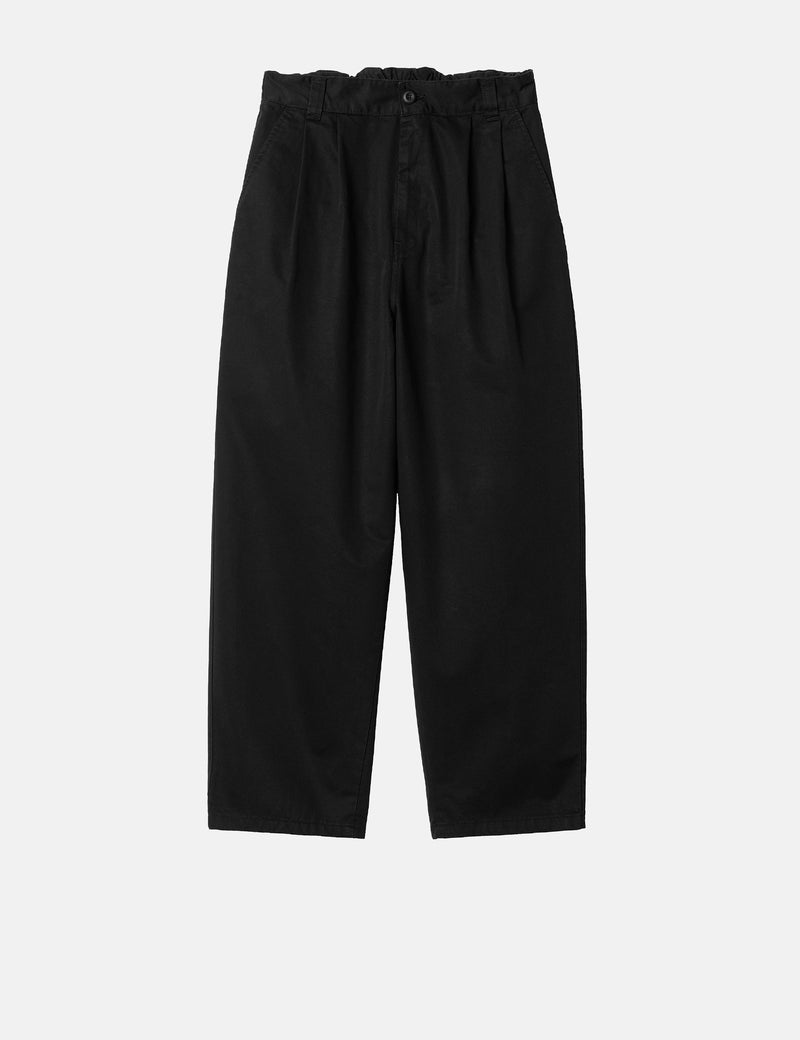 Carhartt-WIP Marv Pant - Black Stone Washed