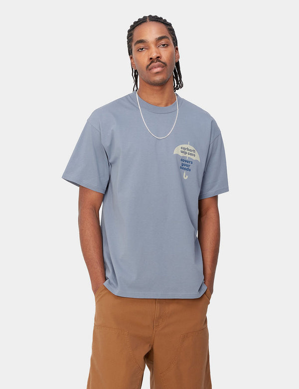 Carhartt-WIP Covers T-Shirt (Loose) - Bay Blue