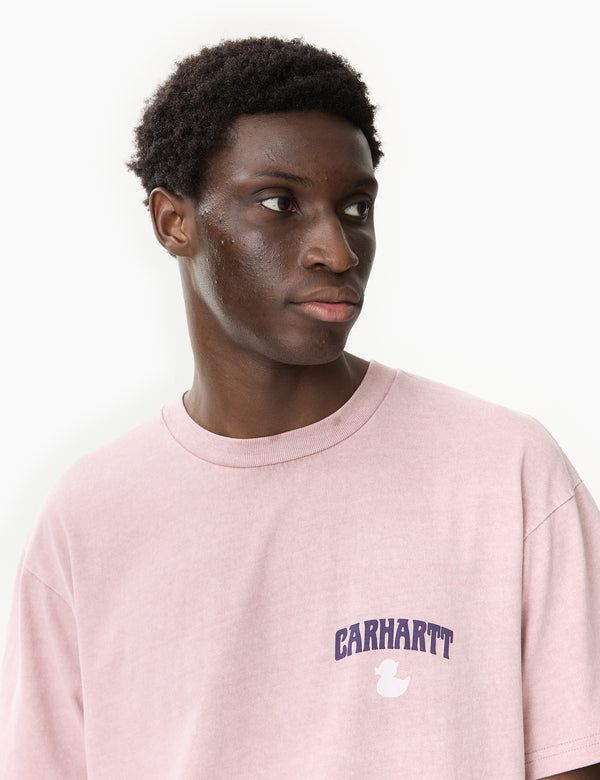 Carhartt-WIP Duckin' T-Shirt (Loose) - Glassy Pink