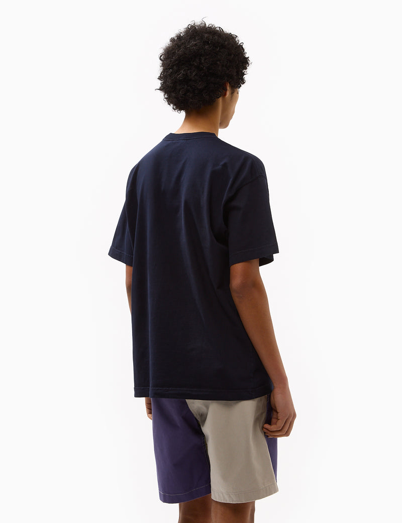 Carhartt-WIP Class of 89 T-Shirt (Loose) - Dark Navy/White