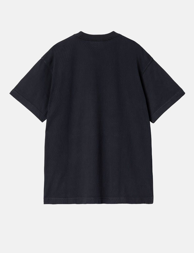 Carhartt-WIP Class of 89 T-Shirt (Loose) - Dark Navy/White