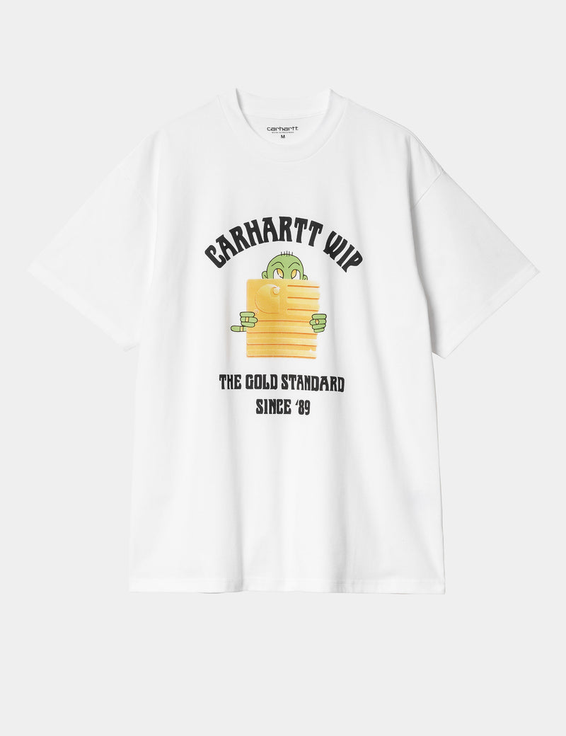 Carhartt-WIP Gold Standard T-Shirt (Loose) - White