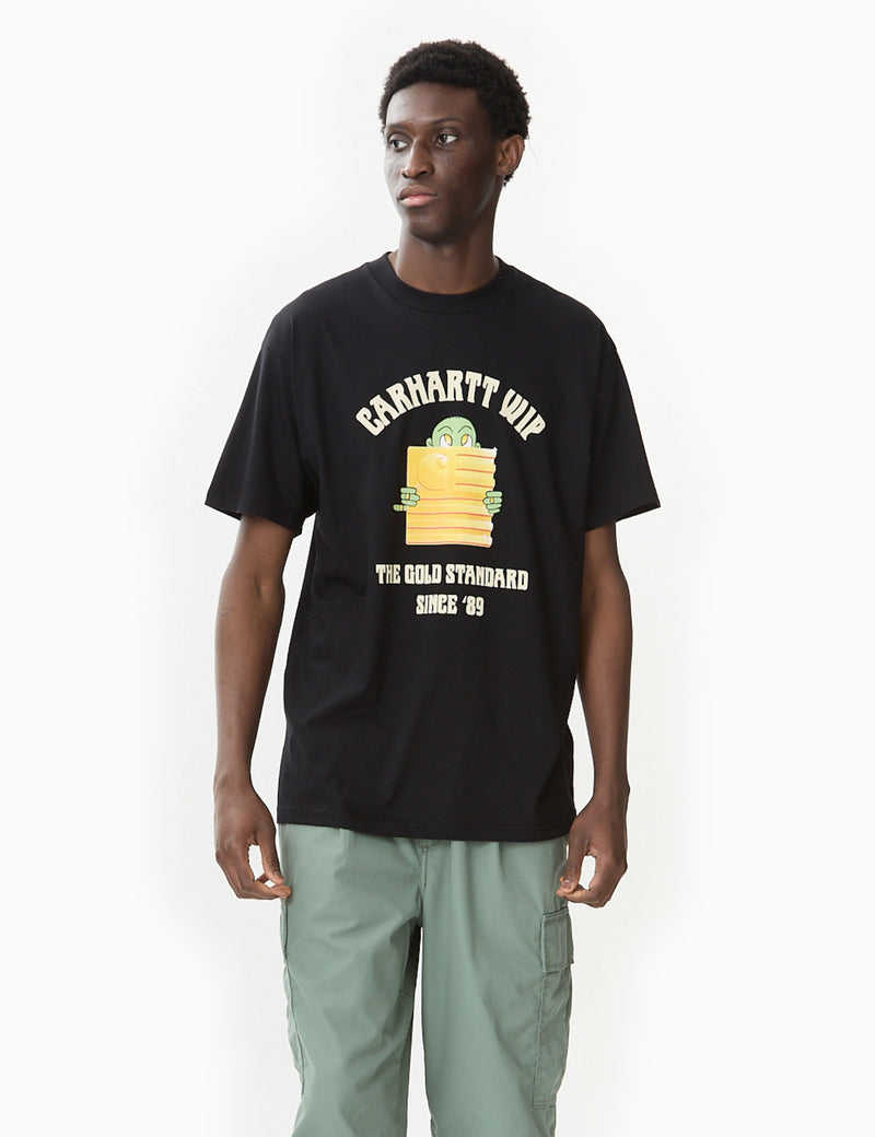 Carhartt-WIP Gold Standard T-Shirt (Loose) - Black