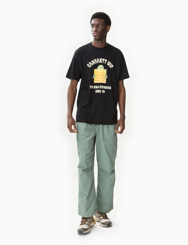 Carhartt-WIP Gold Standard T-Shirt (Loose) - Black