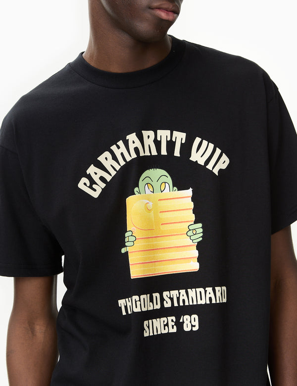 Carhartt-WIP Gold Standard T-Shirt (Loose) - Black