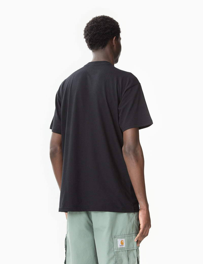 Carhartt-WIP Gold Standard T-Shirt (Loose) - Black