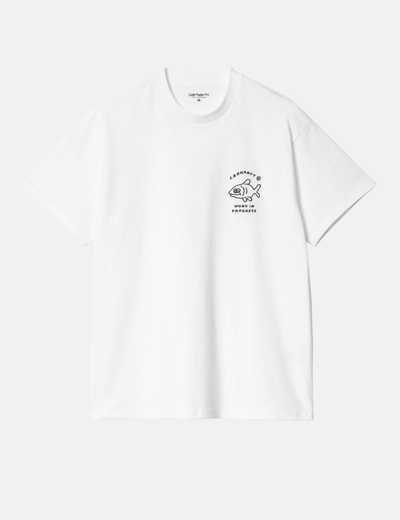 Carhartt-WIP Icons T-Shirt (Loose) - White/Black