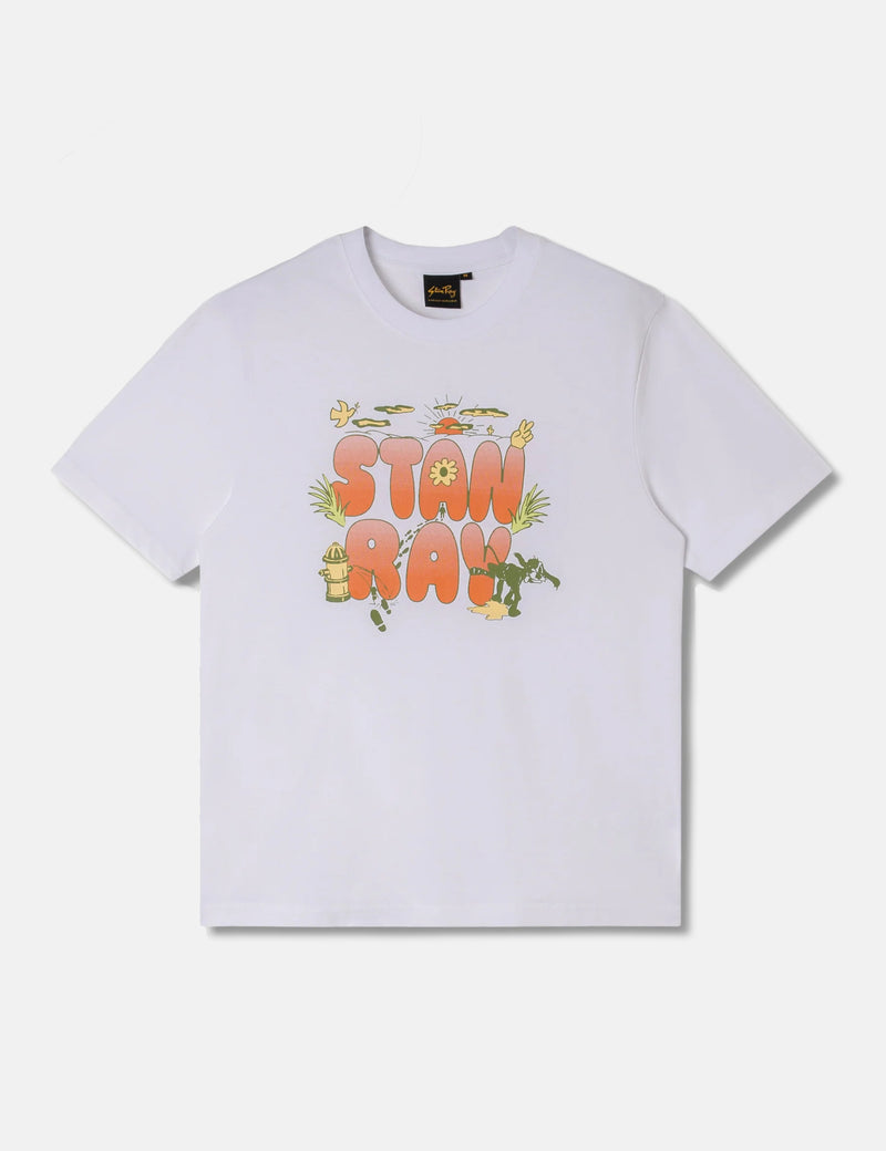 Stan Ray Double Bubble T-Shirt - White