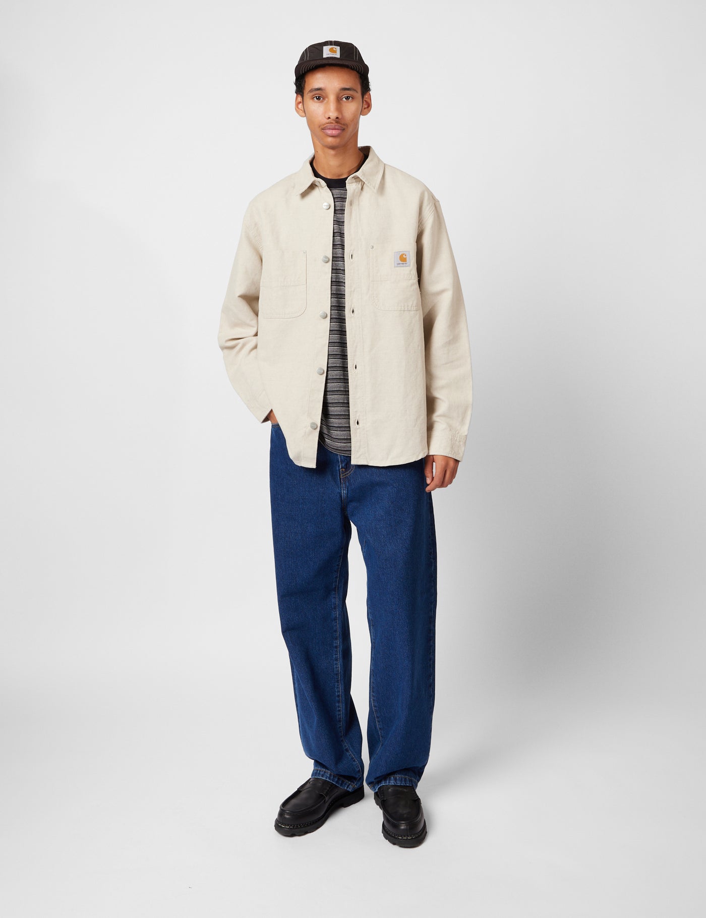 Carhartt WIP Walter Over Shirt - Natural Rinsed | Urban Excess