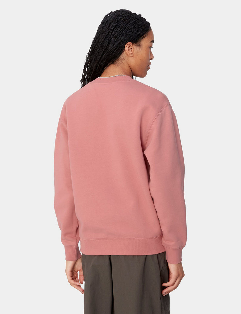 Carhartt WIP Women's Carhartt Sweatshirt (Regular) - Dusty Rose