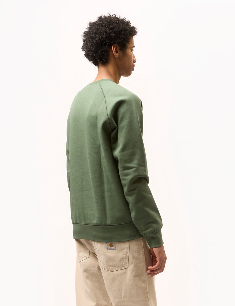 Carhartt WIP Chase Sweatshirt - Duck Green