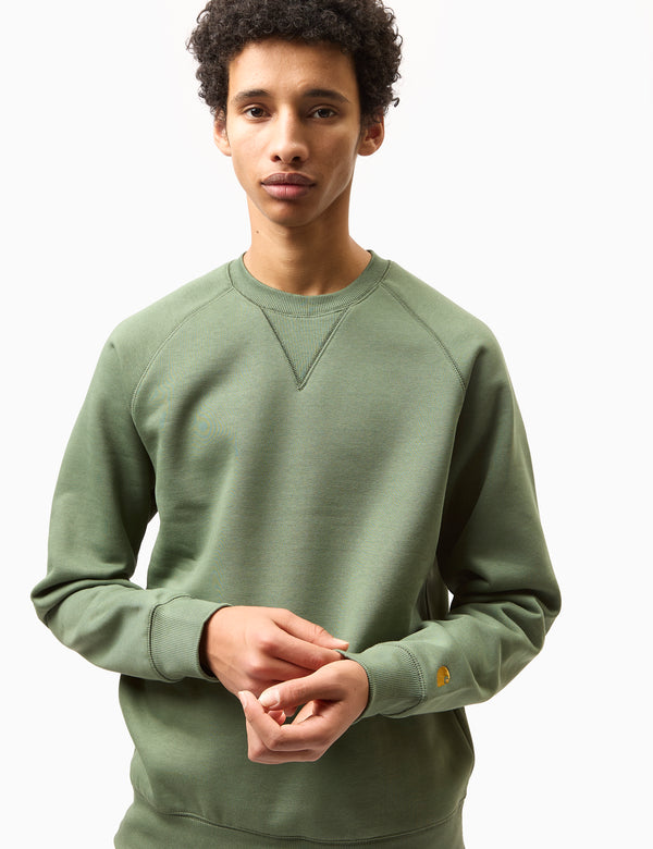 Carhartt WIP Chase Sweatshirt - Duck Green