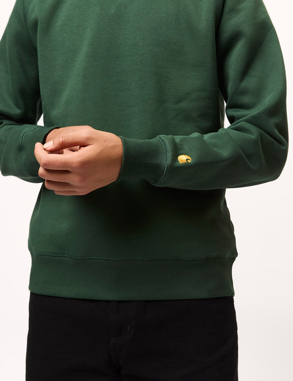 Carhartt WIP Chase Sweatshirt (Regular) - Sycamore Tree Green