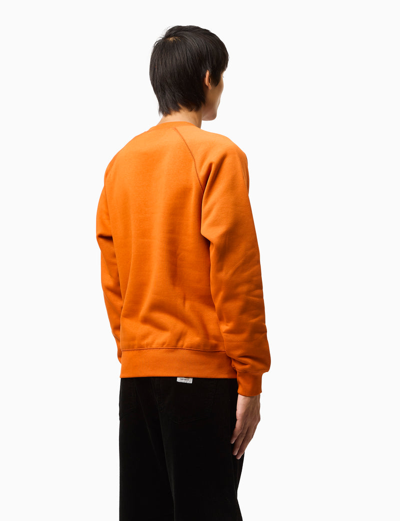 Carhartt WIP Chase Sweatshirt (Regular) - Turmeric Yellow