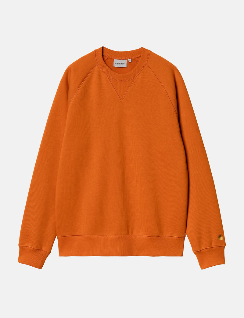 Carhartt WIP Chase Sweatshirt (Regular) - Turmeric Yellow