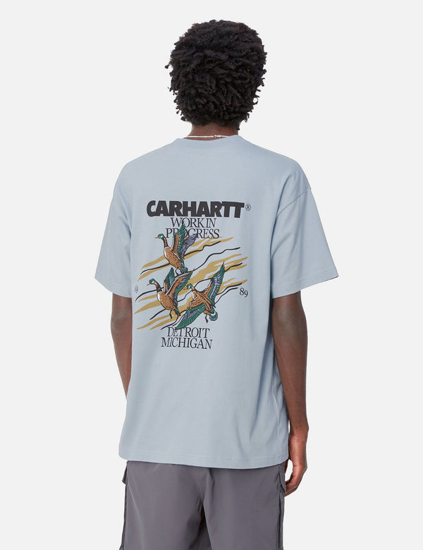 Carhartt WIP Ducks T-Shirt - Misty Sky Blue